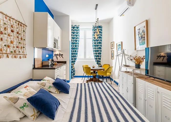 Studio Shell, 120m Vieux-Port, Clim Netflix Wifi
