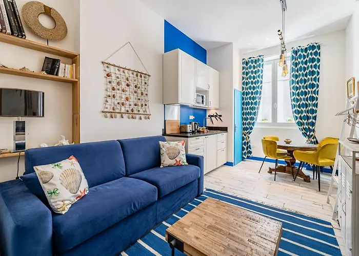 Studio Shell 26M2, 120M Vieux-Port, Clim, Wifi, Acces Autonome Avec Code