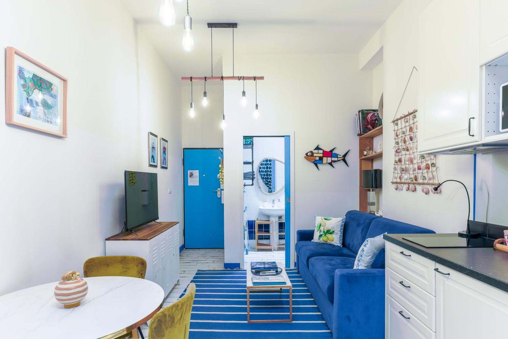 Shell 26m2, 120m Vieux-port, Clim, Wifi, Acces Autonome Avec Code Apartment *